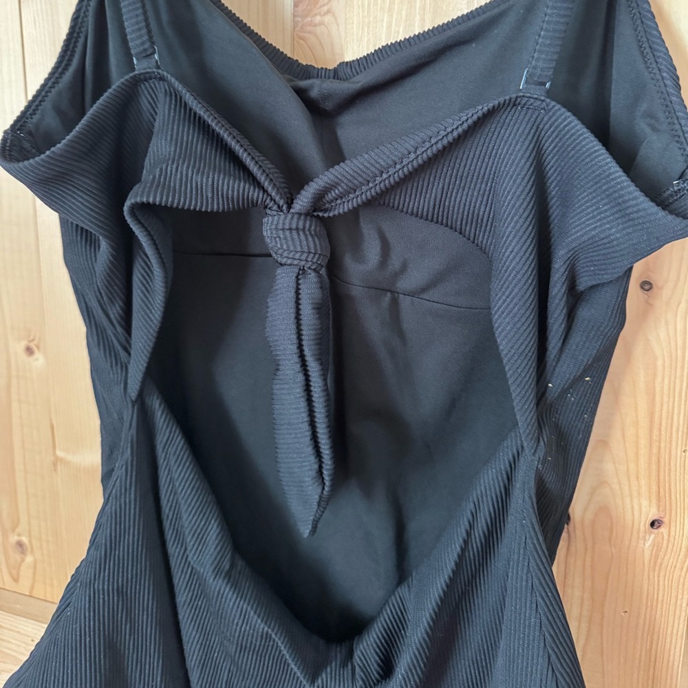 Black One-Piece Swimsuit - Picture 3 of 3